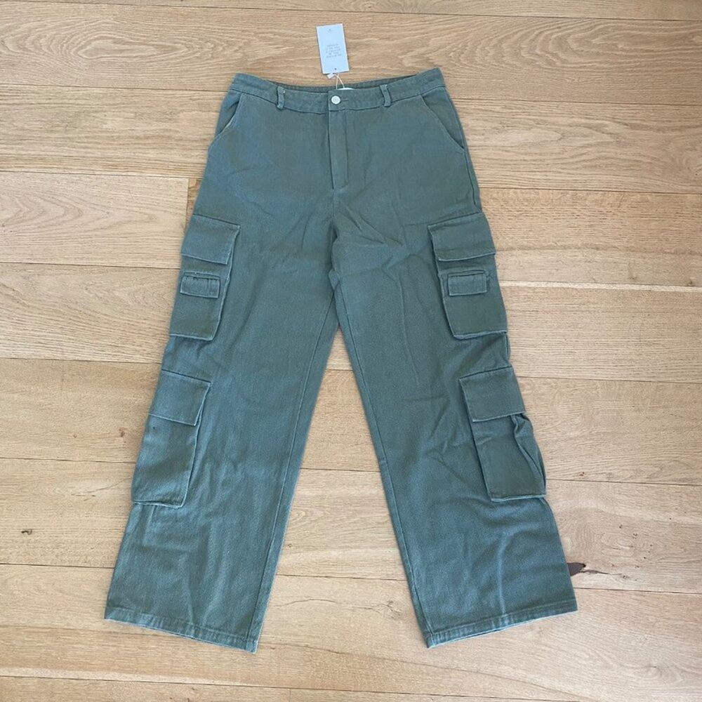 Rumours - Union Cargo Pants in Khaki Green